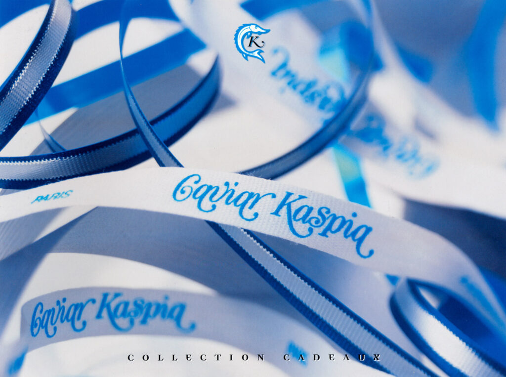 photo de bolducs pour la marque caviar Kaspia