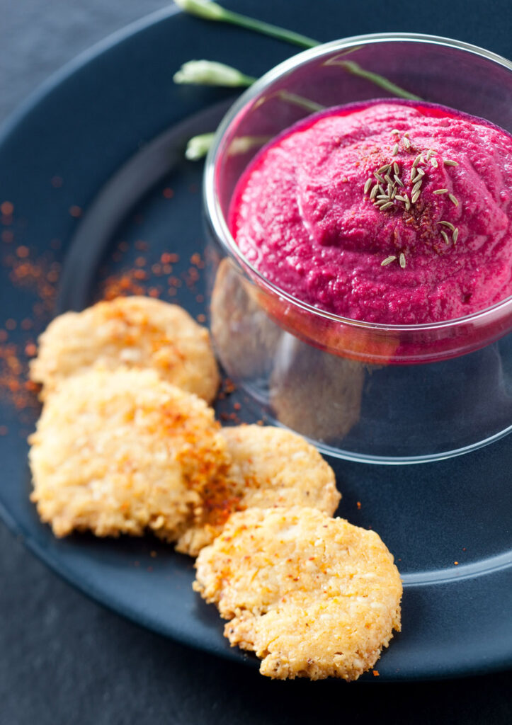 ambiance culianire, de soupe de betterave et beignet pour planet sushi