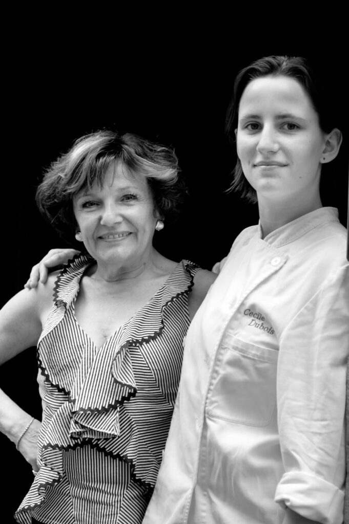 portrait d'un duo de chef feminin.