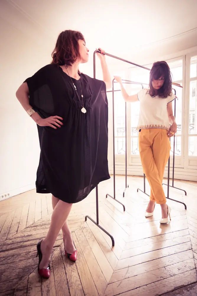 lookbook portants mode interieur bordeaux