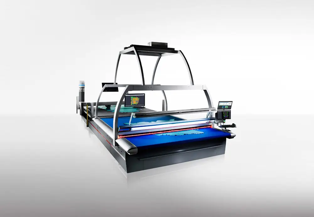 machine decoupe cuir industrielle arches scanner ecrans