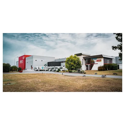 photo d'architecture d'un bâtiment industriel en aquitaine