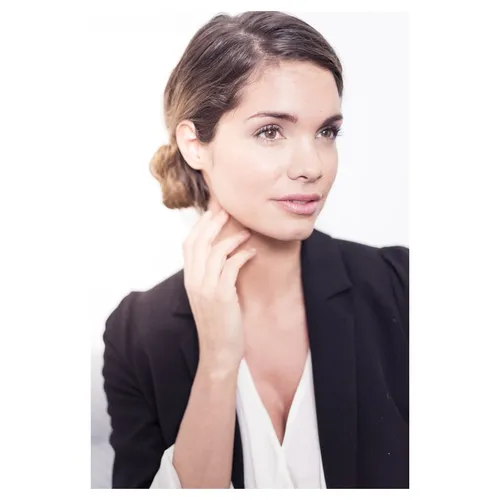 reportage corporate d'un making of avec une mannequin, dans une réunion