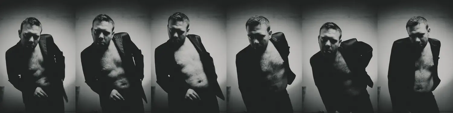 planche contact portraits homme serie studio photographie plasticienne
