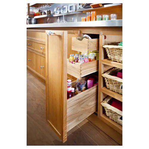 rangements cuisine sur mesure en bois, pour lacornue