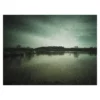 atelier photo smarphone paysage dieulefit 02 Stage photo mobile Dieulefit - Reflets miroir d'arbres et d'une colline dans l'eau calme, style artistique et granuleux